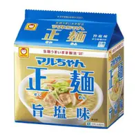 在飛比找比比昂日本好物商城優惠-東洋水產 MARUCHAN 正麵 鹽味 泡麵 5包【6袋組】