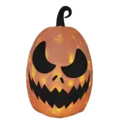 8' GIANT INFERNO EVIL PUMPKIN FIERY PRISMATIC LIGHT SHOW HALLOWEEN INFLATABLE