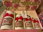 LADY SHAKLEE APOTHECARY BOXED SET. BATH CRYSTALS, PEARLS, BUBBLE &CANDLE. RARE!
