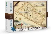 Masai Mara 1000 Piece Jigsaw Puzzle Xplorer Maps New