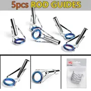 High Quality Tackle Repair Kits with 5Pcs Fishing Rod Ceramic Rings Included