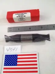 1 NEW HTC 5/8" DIAMETER CARBIDE END MILL 200-2625. 2 FL DE. 11/16" LOC (V541)