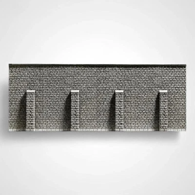 NOCH 58056 - Retaining wall Steinmauser PROFI-plus - HO Scale