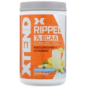XTEND, Ripped, 7G BCAA, Blueberry Lemonade, 1.09 lbs (495 g)