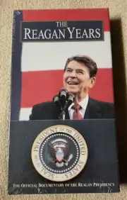 The Reagan Years Official Documentary of Reagan Presidency VHS Video Tape NEW