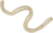 [jojofuny] Metal Handbag Chain Strap Stylish Replacement Chain for Purse Clutch and Tote Bags Durable and Fashionable Design for DIY Handbag Repair and