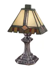 Dale Tiffany Castle Cut Accent Table Lamp