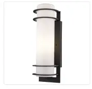 Trans Globe Lighting 40205 1 Light 16.25" Outdoor Wall Sconce - Black