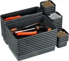 48PCS Tool Box Organizer Tray Dividers, 3 Sizes for Garage Storage & Accessories