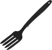 NOLITOY Pasta Cooking Fork Heat Resistant Silicone Mixing Fork for Stirring Mashing and Serving Versatile Fork for Noodles and Pasta Dishes with Dots
