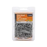 Paslode 40 x 2.0mm 500g Bright Steel Flat Head Nails - 440 Pack