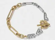 Pandora Keith Haring™ x Pandora Two-tone Love Links Bracelet 562223C01-20 Cm
