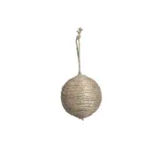 Darice Vintage Jute String Ball Ornament 3.25 Inches