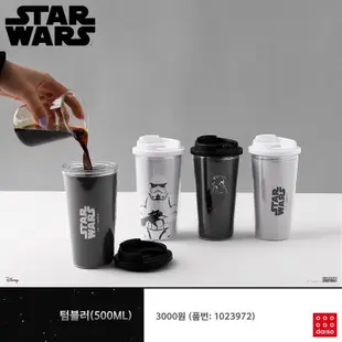 ♜現貨♖ 韓國 大創 星際大戰 黑武士 STAR WARS 杯子 水杯 保溫杯 冷水杯 飲水杯 直飲杯 隨身杯