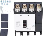 Gearwell Circuit Breaker, 250A 4 Pole MCCB Battery Protection Switch, Moulded Case Overcurrent Breaker for Motor and Industrial Electrical Systems