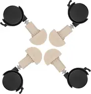 4 Pcs Rolling Swivel Casters for Cat Crate Mobile Dog Carrier Furniture Easy Assembly Rolling Wheels