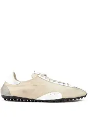 [Maison Margiela] Sprinters Low Top Drill Hairy Suede Sneakers