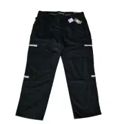5.11 Tactical Taclite EMS Pants Mens 44x32 Black Cargo Ripstop Relaxed Fit 74363
