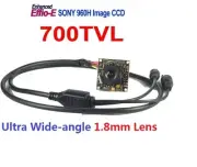 US Stock HD 700TVL Color Board Camera 1/3 Inch SONY CCD D-WDR OSD Menu BNC