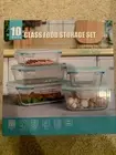 Food Storage Container Oven and Microwave Safe Glass Food Storage 10 Piece Set