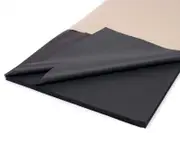 Black Tissue Paper Acid Free Ream Gift Wrap Wrapping Gift 22 GSM 500 Sheet