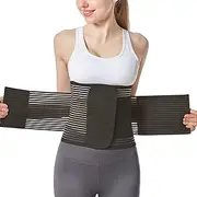 [Funcy] Postpartum Belly Band Breathable C Section Abdominal Binder for Post Maternity Tummy Recovery Wrap Tummy Control Belly Belt