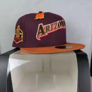 Capsule Arizona Diamondbacks Script Fall 2.0 20th Anniversary Fitted Hat 7 1/2