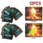 NEW 12pcs Magic Neon Flames Colour Changing Mystical Fire Bonfire Sachets Pit