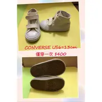 在飛比找蝦皮購物優惠-CONVERSE童鞋 US6=13cm