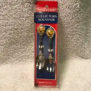 Arizona Collectors Souvenir Spoon & Fork Set - Made In USA - Quirky State Keepsa
