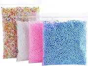 Foam Balls Colorful Balls Smooth Round Balls Multi Usage DIY Crafts Supplies 4PCS Balls