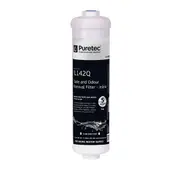 Puretec IL142Q 5 Micron Granular Carbon Inline Fridge Water Filter Cartridge 10'