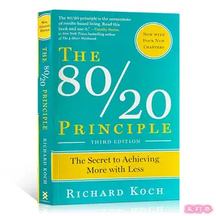 現貨免運英文原版 The 80/20 Principle Richard Koch 八二法則 經濟管理書籍【貝拉童館】