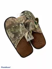Mossy Oak Break Up Country Slippers House Shoes Scuffs Mens Small Medium
