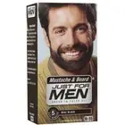 Just For Men Mustache Beard Real Black Brush In Colour Gel Kit FREE POSTAGE