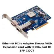 Ethernet PCI-e Adapter Thecus 10Gb Expansion card with 1X CX4 port 1X SFP C10GT