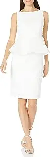 [Adrianna Papell] Women's Petal Peplum Dress