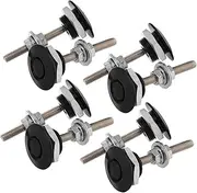 ERINGOGO 8pcs Hood Lock Kit Quick Release Latch Mechanism for Engine Compartment Security Easy Installation Fits Car Models