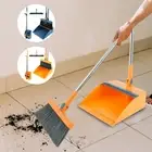 3Pcs Floor Sweeping Set with Long Handle 180°Rotating Floor Broom Squeegee bebwU