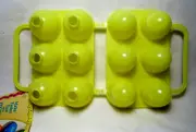 Jell-O Egg Jigglers Plastic Mold Makes 6 Etched Easter Eggs Vintage 1999 New