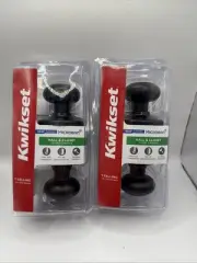 Kwikset Microban Hall & Closet Doorknob, Fits all standard doors, New in package