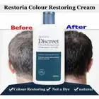 Restoria Discreet Grey Hair Color Restoring Cream Treatment Unisex - 250ml AU