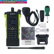 HAMGEEK APX-8000 12W VHF UHF Walkie Talkie Dual Band Radio Dual PTT +Hand Mic