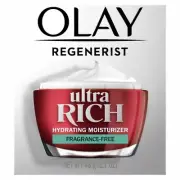 OLAY Regenerist Ultra Rich Hydrating Cream Fragrance-Free 48g Brand New AU