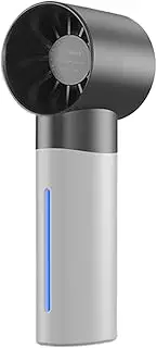 Handheld Misting Fan Portable Handheld Fan Electric High Speed Spray Adjustable 5 Wind Speeds 35ML Water Tank 1200MAH For Travel Beach Cruise Dorm Outdoor Sports Hiking