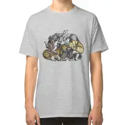 Sleeping pile of Great Danes T-shirt