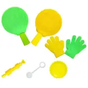 Portable Bubble Racket Toy Outdoor Parent Child Interaction Bubble Blowing Toy
