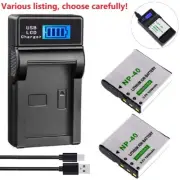 Li-ion Battery Pack or Charger For BENQ DC-E520 DC-E520+ DC-E521 DC-E610 DC P500