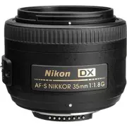 Nikon AF-S NIKKOR 35mm f/1.8G DX Lens