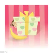 3D Monkey Love Pop Up Greeting Card Up With Paper #957 Valentine's Day Love